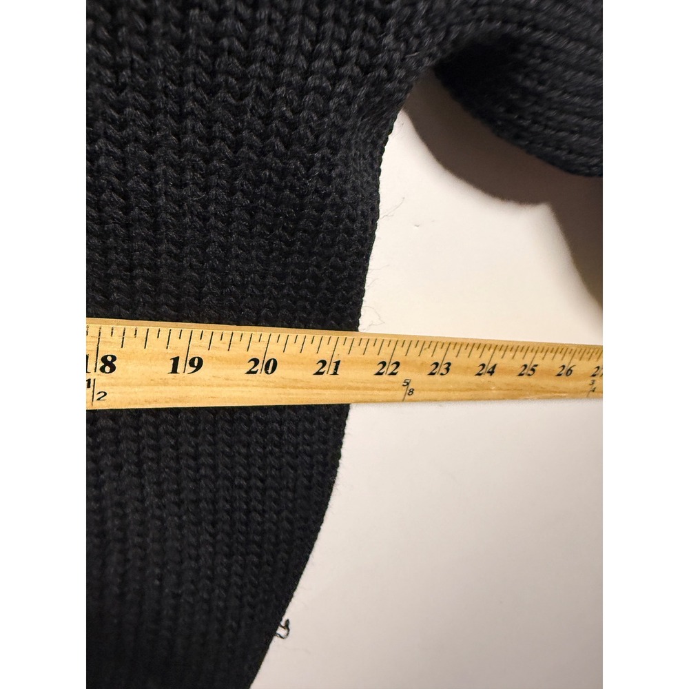 Vintage Princeton Sweaters All Wool Black Orange Stripe Varsity Knit Mens 50s 60 - Picture 7 of 9